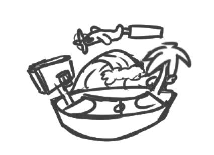 Miami Map Icon Concept